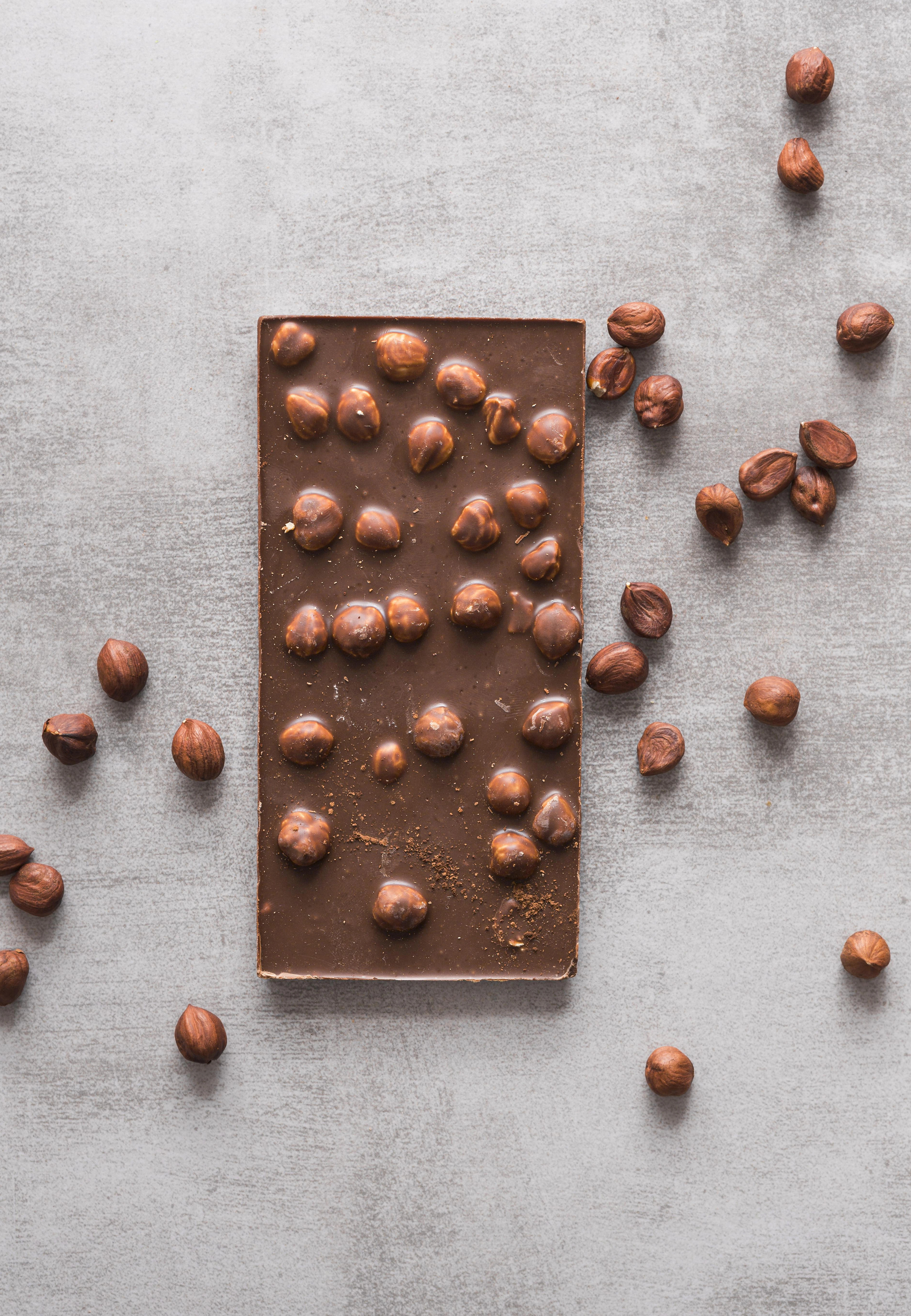 Image de Tablette de chocolat noisette